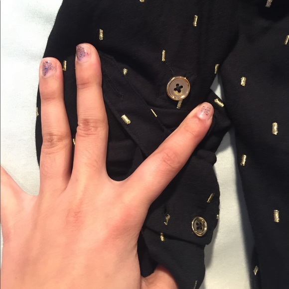 Carmen Carmen Marc Valvo Blouse, Size L - Picture 4 of 5